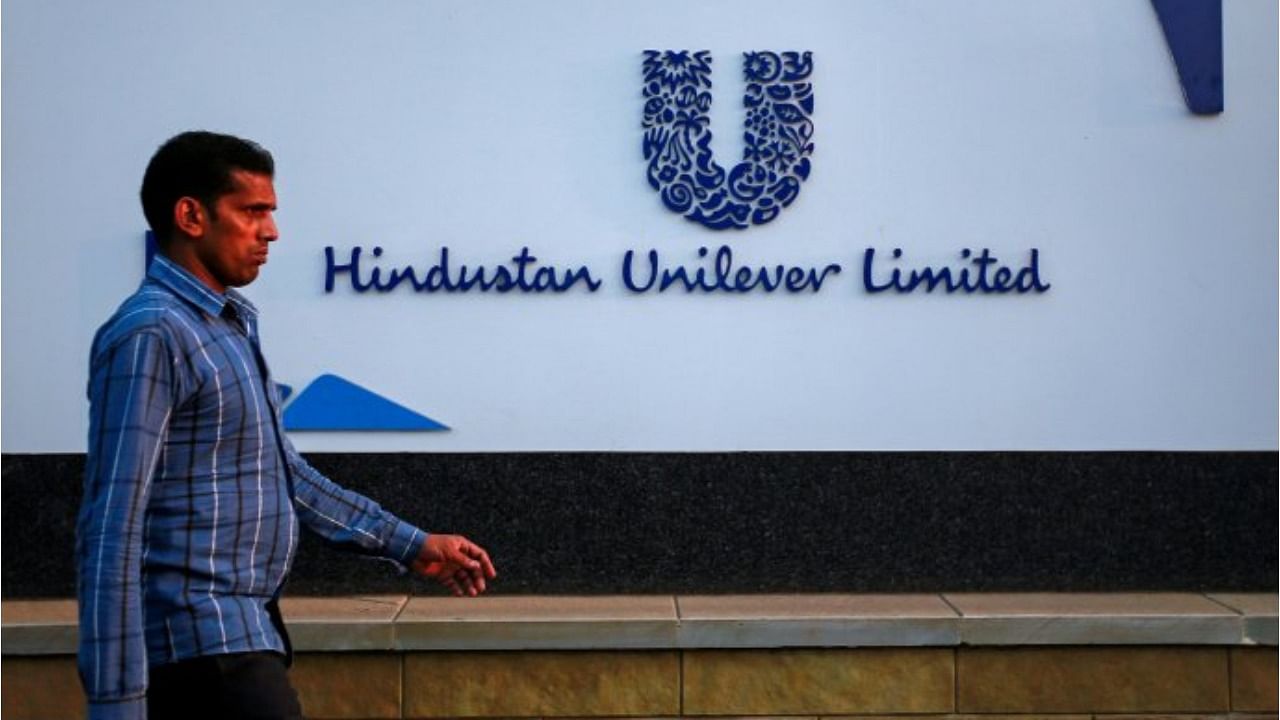 Shares of HUL on Thursday were trading at Rs 2,446.15, up 0.50 per cent on BSE. Credit: Reuters File Photo