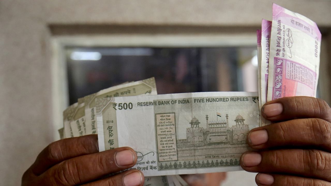 At the interbank forex market, the rupee opened at 74.46. Credit: Reuters Photo