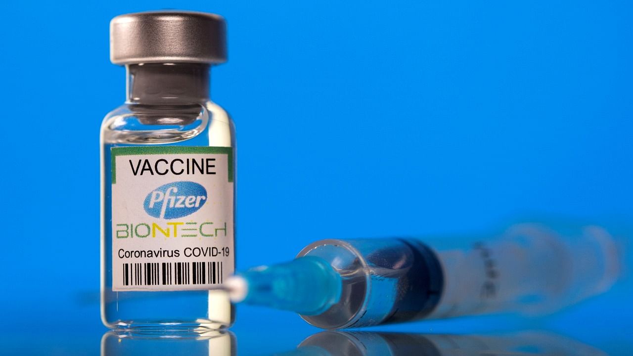 2 dose Covid -19 vaccines by Pfizer are around 95% effective at preventing illness. Credit: Reuters Photo
