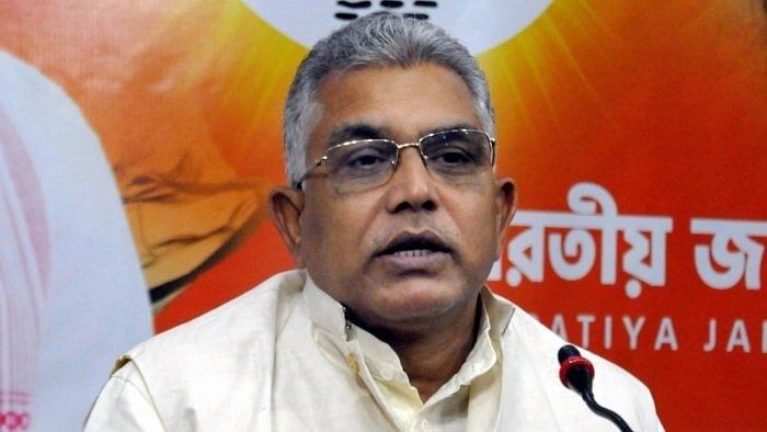 West Bengal BJP President and Lok Sabha MP Dilip Ghosh. Credit: PTI File Photo