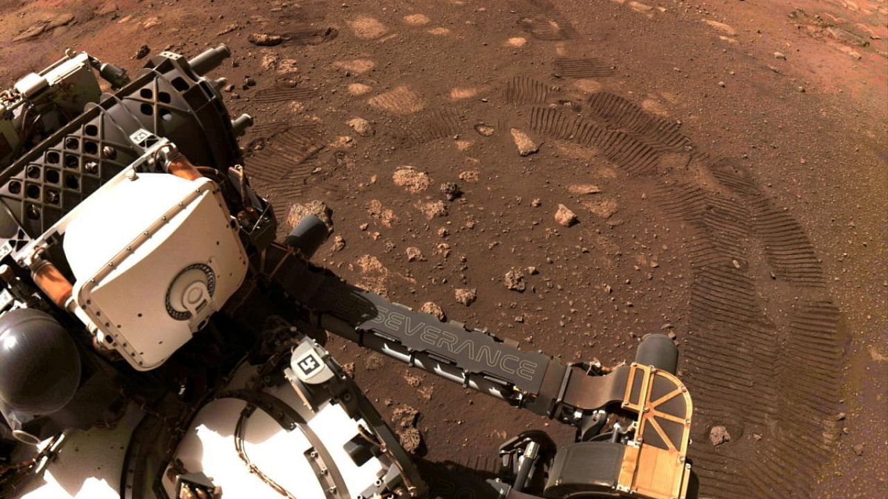 NASA's Mars rover Perseverance. Credit: Reuters Photo