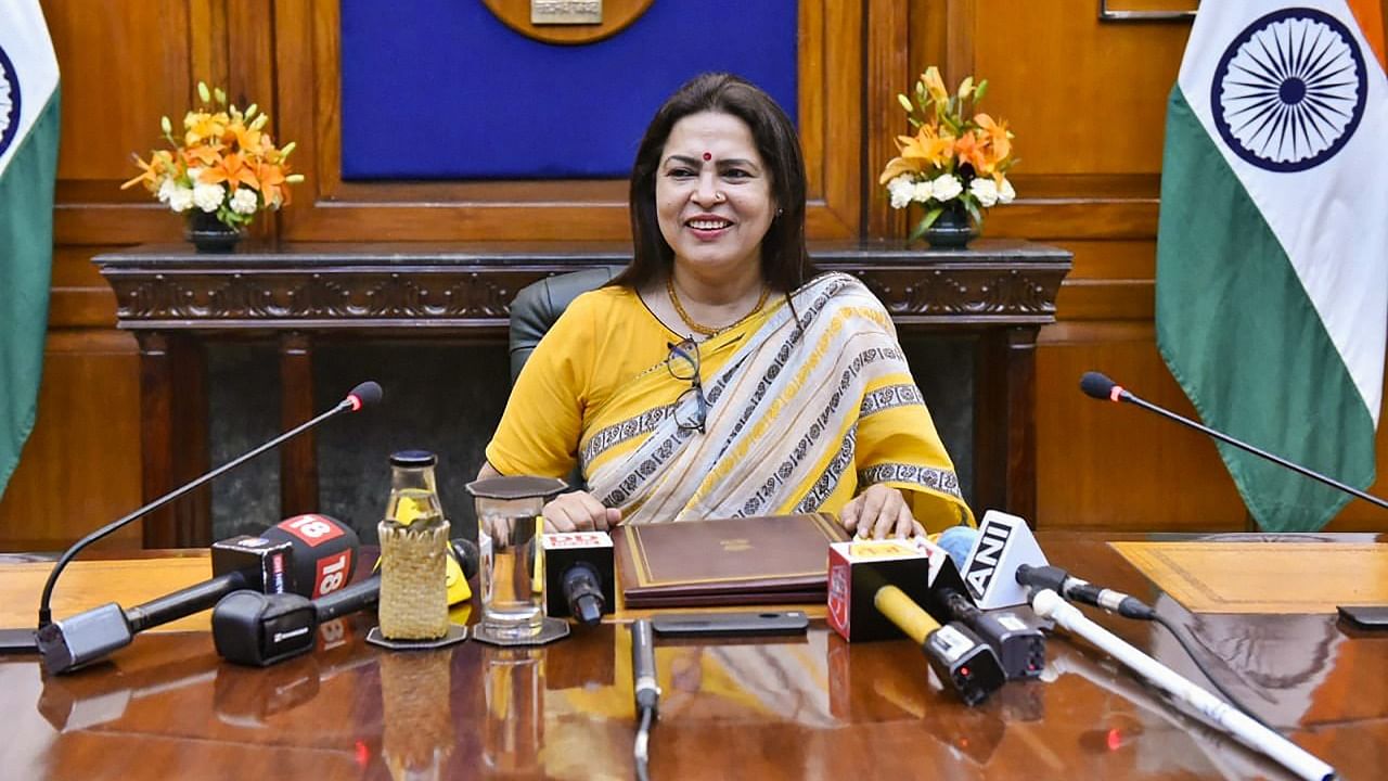 Lekhi alleged that the "fake" list is like a collection of mobile numbers drawn from yellow pages and those have been used for "yellow journalism". Credit: PTI photo