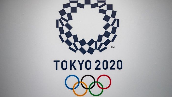 Tokyo Olympics logo. Credit: AFP Photo