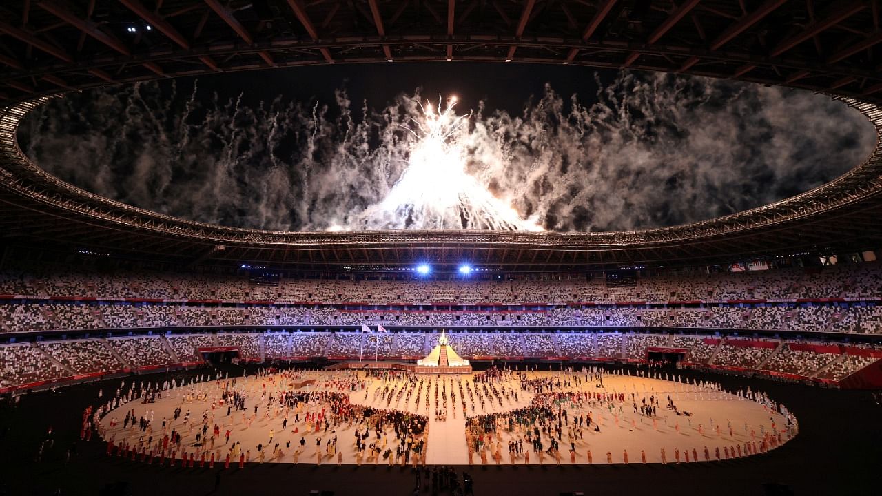 The Tokyo 2020 Opening Ceremony. Credit: Reuters Photo