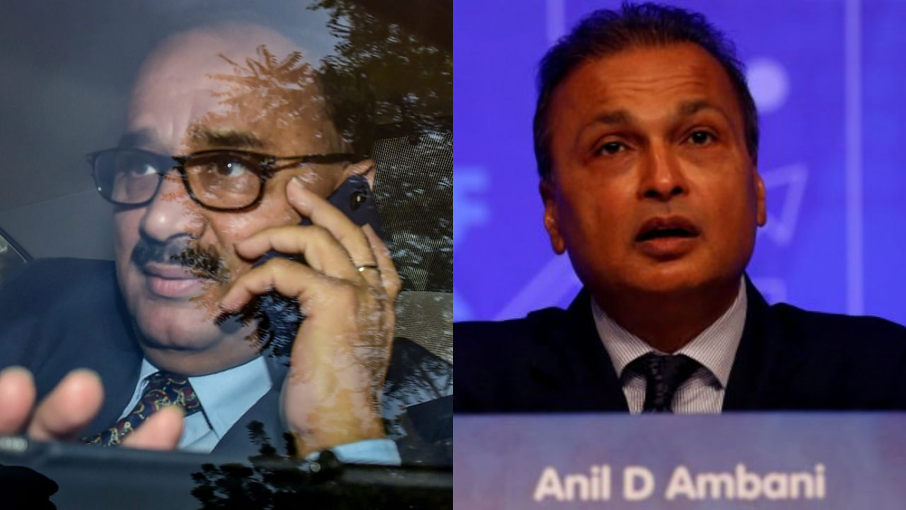 Former CBI chief Alok Verma (left) and Anil Ambani. Credit: PTI/Reuters file photos