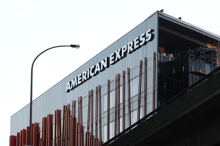 American Express' bottom line took a hit in the pandemic, with fewer Americans traveling, dining out or shopping. Credit: Reuters File Photo
