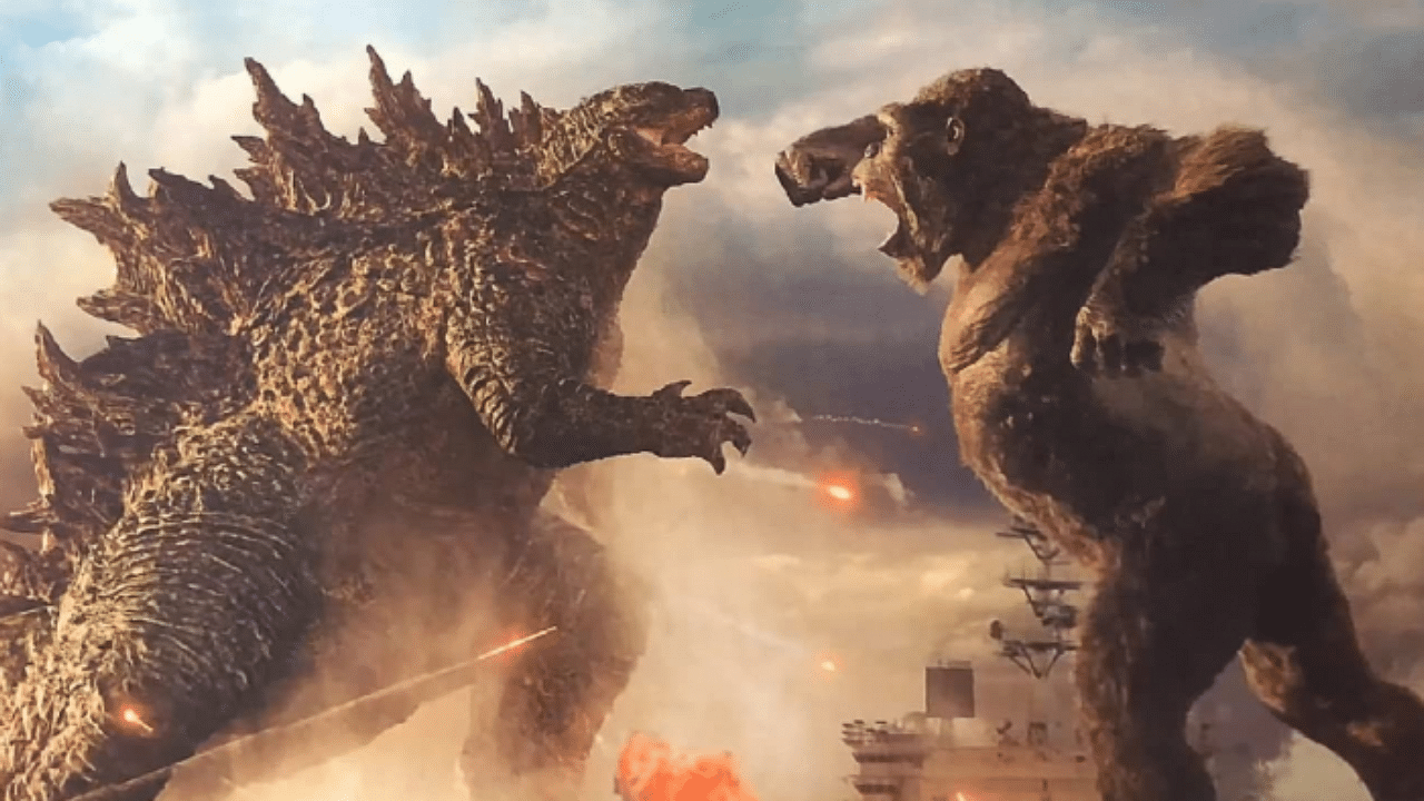 The official poster of 'Godzilla vs Kong'. Credit: IMDb