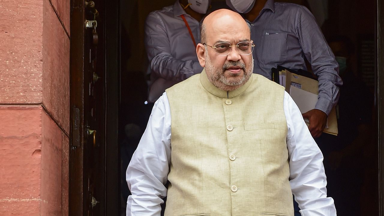 Union Home Minister Amit Shah. Credit PTI Photo
