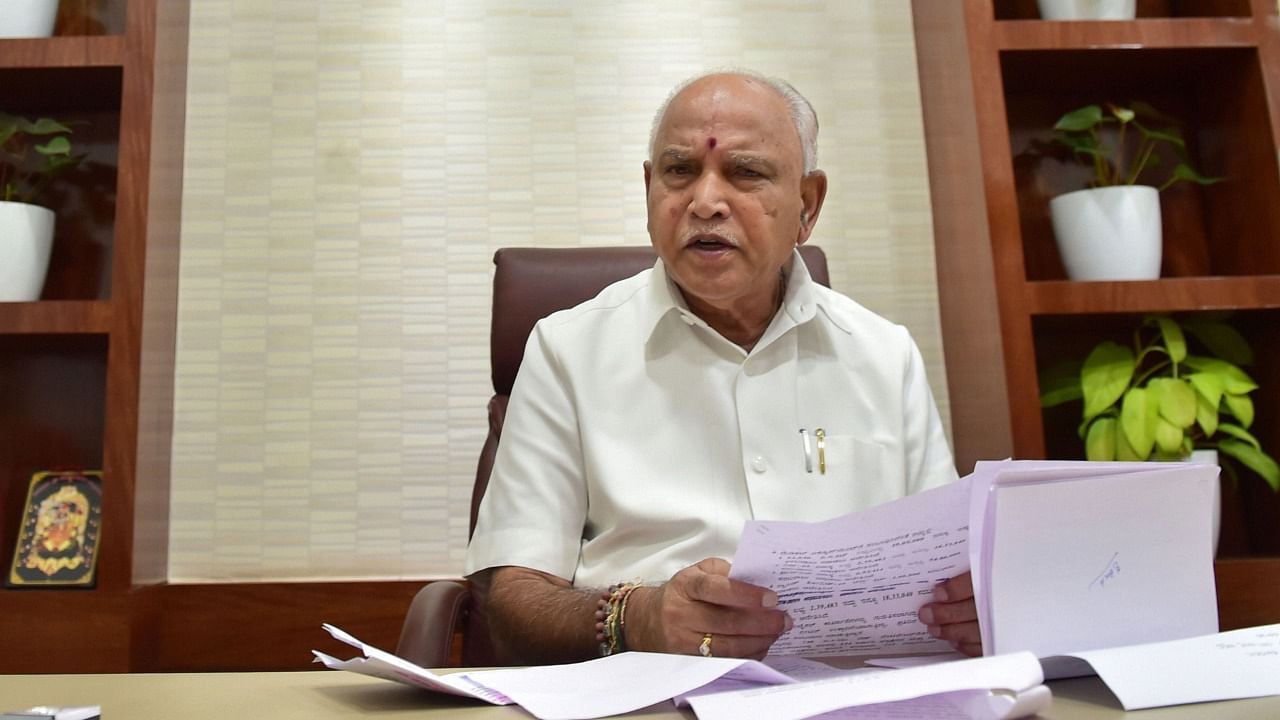 Karnataka Chief Minister B S Yediyurappa. Credit: PTI File Photo