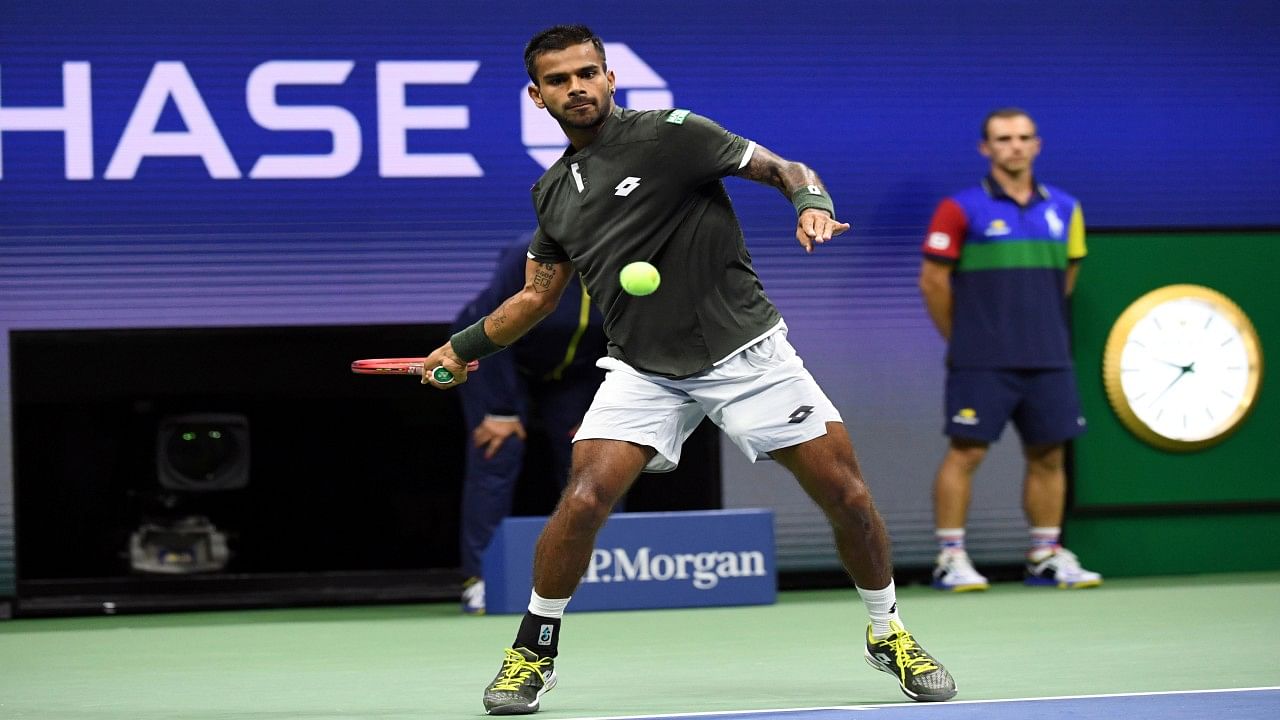 Indian Tennis Player Sumit Nagal. Credit: USA Today Sports File Photo