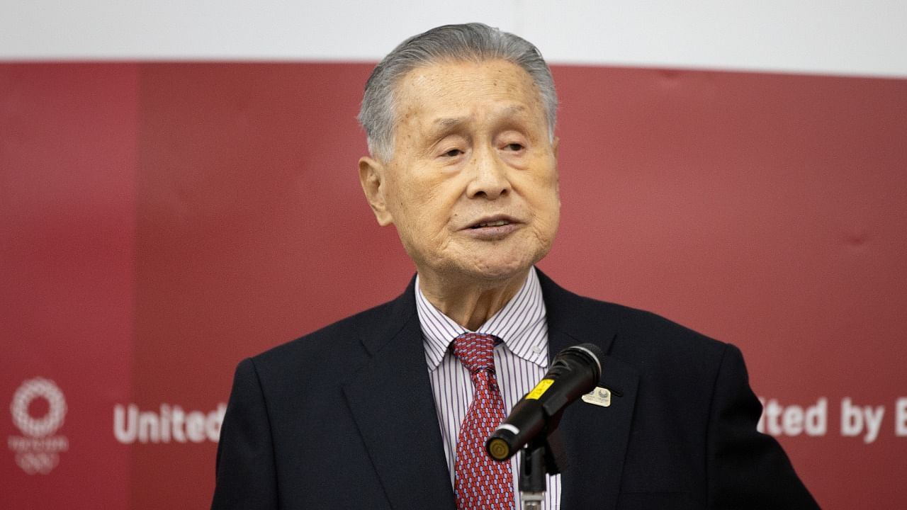 Former Tokyo Olympic and Paralympic Games Organising Committee President Yoshiro Mori. Credit: Reuters File Photo