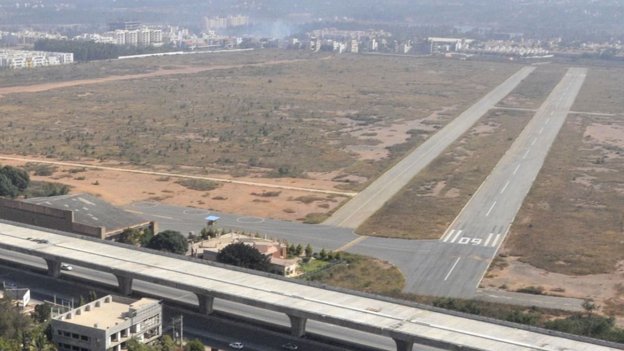 Jakkur aerodrome runway. Credit: DH Photo