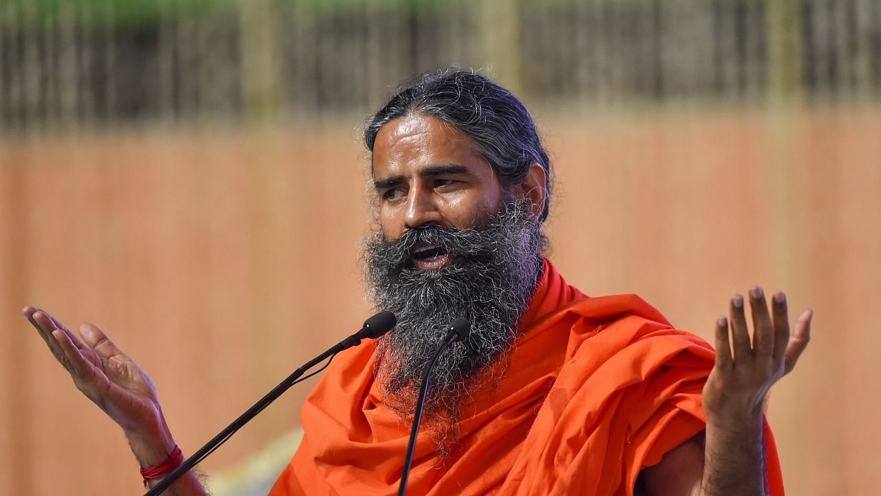 The associations alleged that Ramdev was misleading the public by saying allopathy was responsible for Covid deaths. Credit: PTI Photo