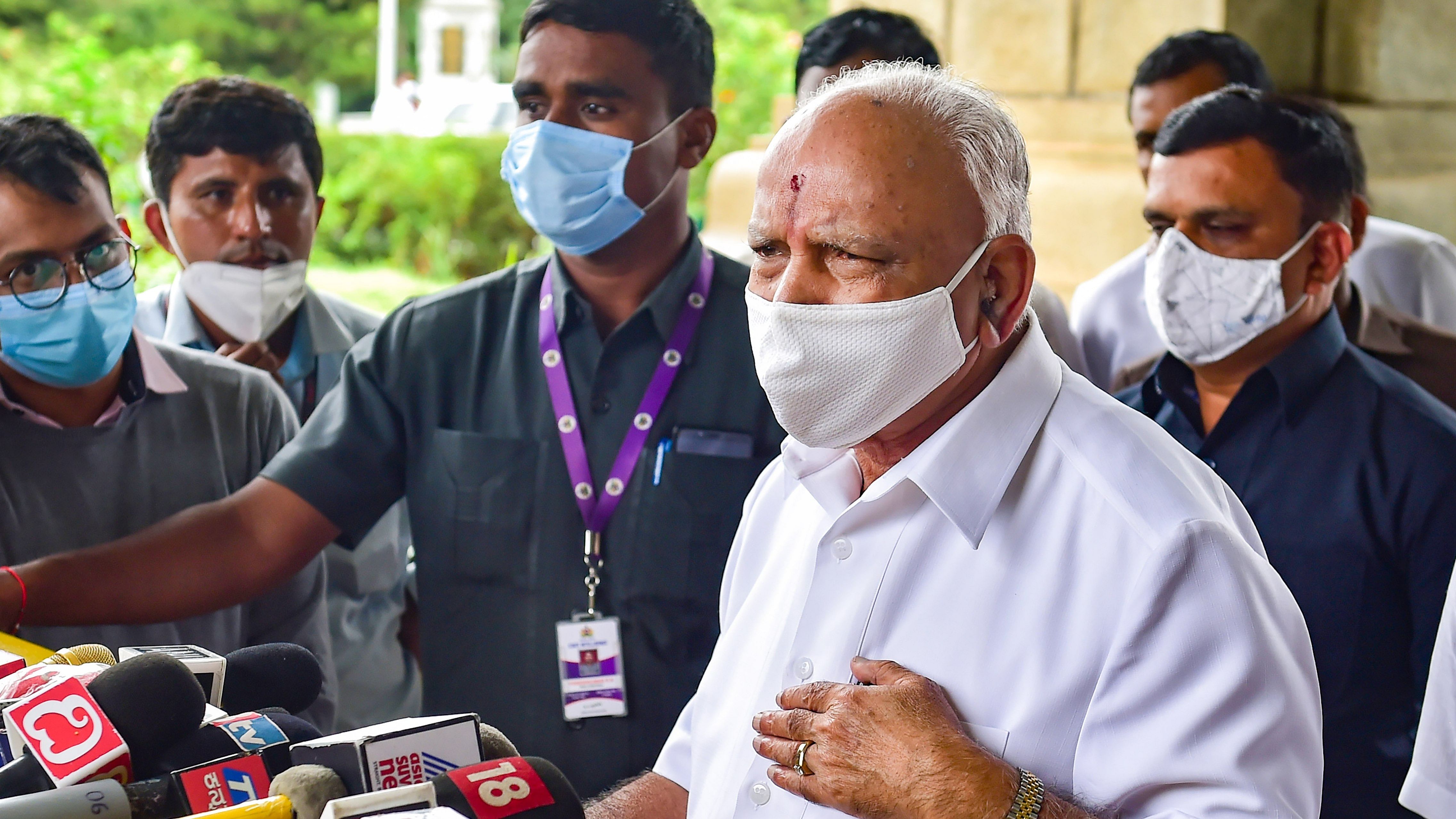 This was Yediyurappa’s fourth stint as chief minister. Credit: PTI File Photo