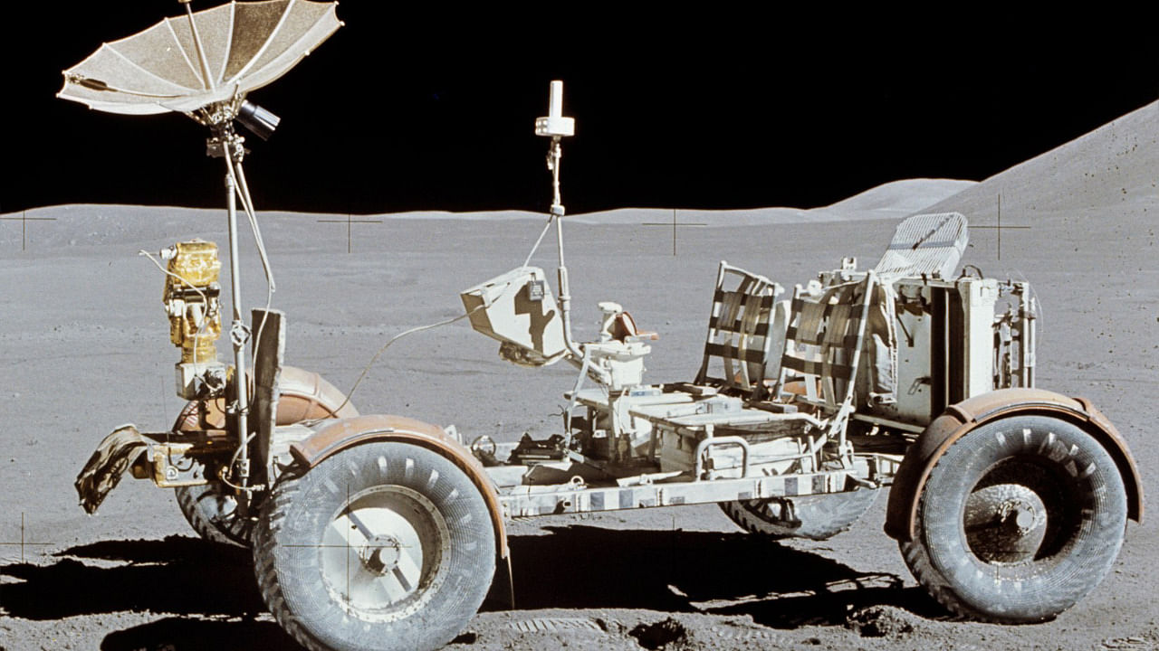 Lunar Rover used on Apollo 15. Credit: Wikimedia Commons