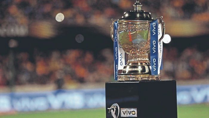 The IPL Trophy. Credit: Reuters File Photo
