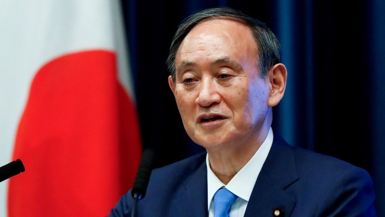 Japan PM Yoshihide Suga. Credit: Reuters Photo