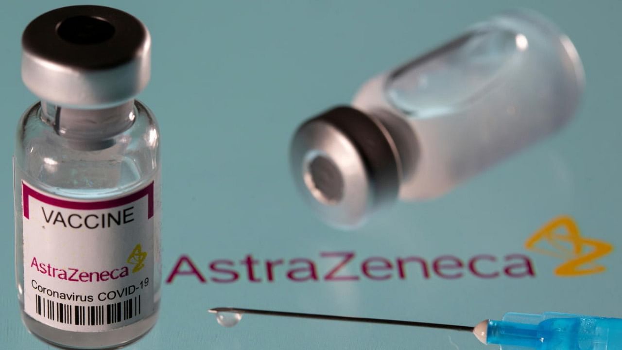A vial of AstraZeneca vaccine. Credit: Reuters Photo