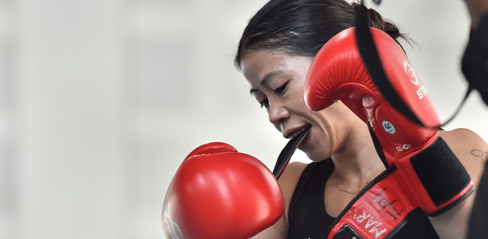 Six-time world champion MC Mary Kom. Credit: PTI Photo