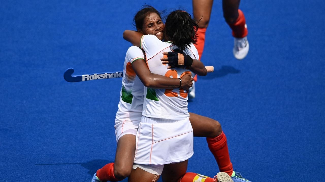 Needing a win to keep their hopes alive after three consecutive losses, India had to wait anxiously for 57 minutes despite being the more dominant team. Credit: AFP Photo