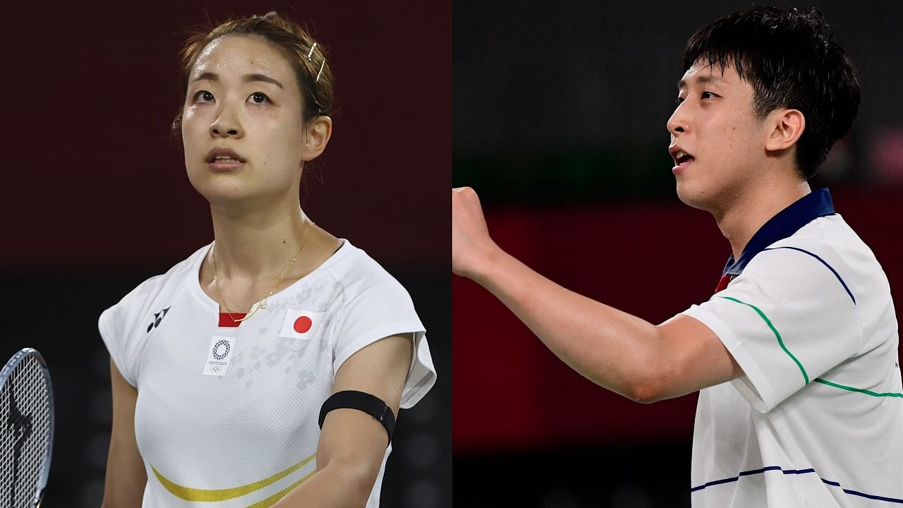 While Nozomi Okuhara (L) suffered an upset, Korean shuttler Heo Kwang-hee created one. Credit: Reuters, AFP Photos