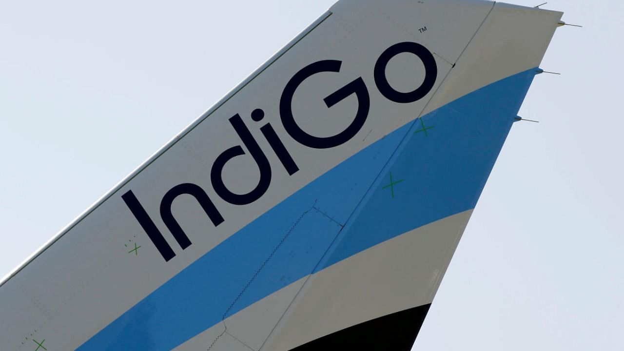 IndiGo is exploring the potential of using sustainable aviation fuel (SAF) in aircraft. Credit: Reuters File Photo