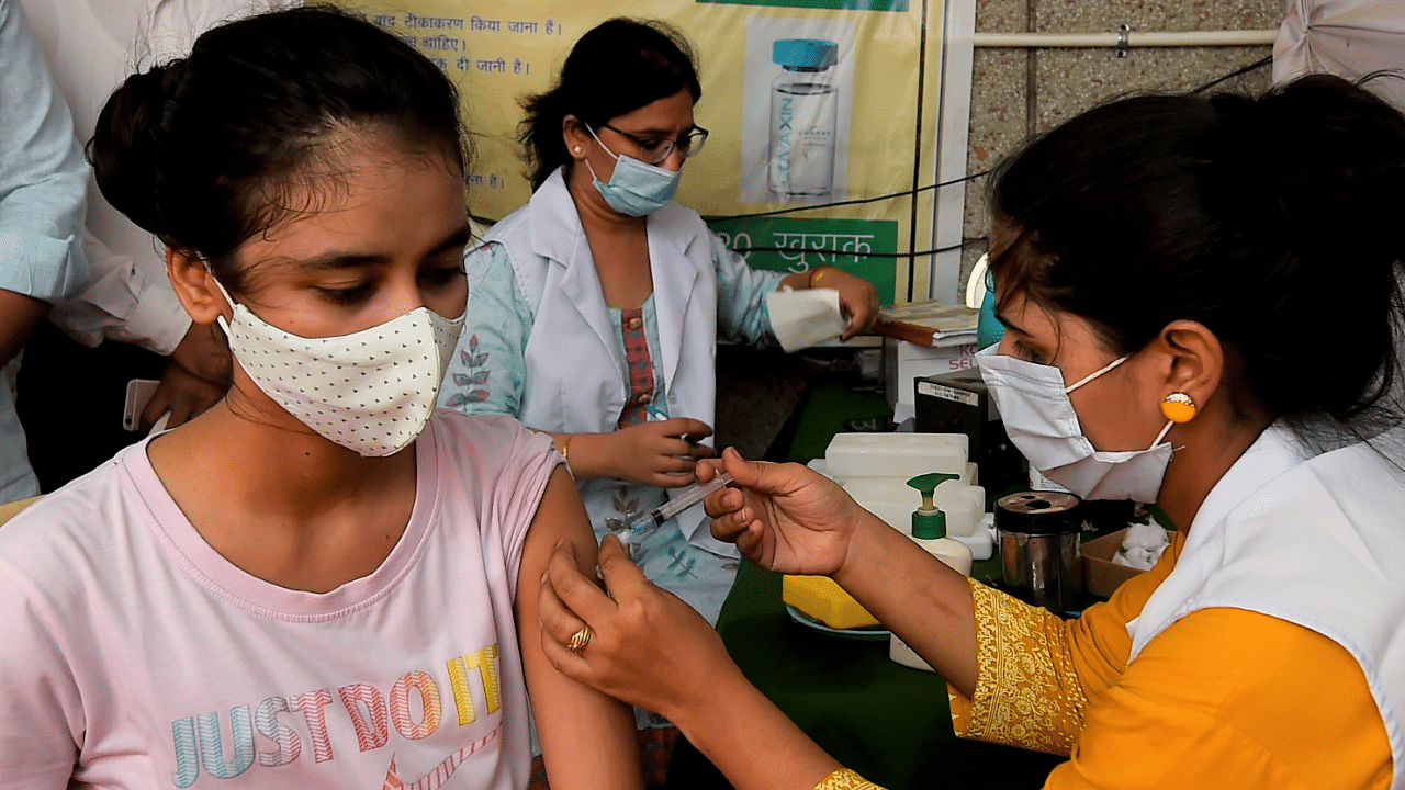 CII is now mapping the vaccination need requirement state-wise and setting up vaccination camps. Credit: PTI Photo