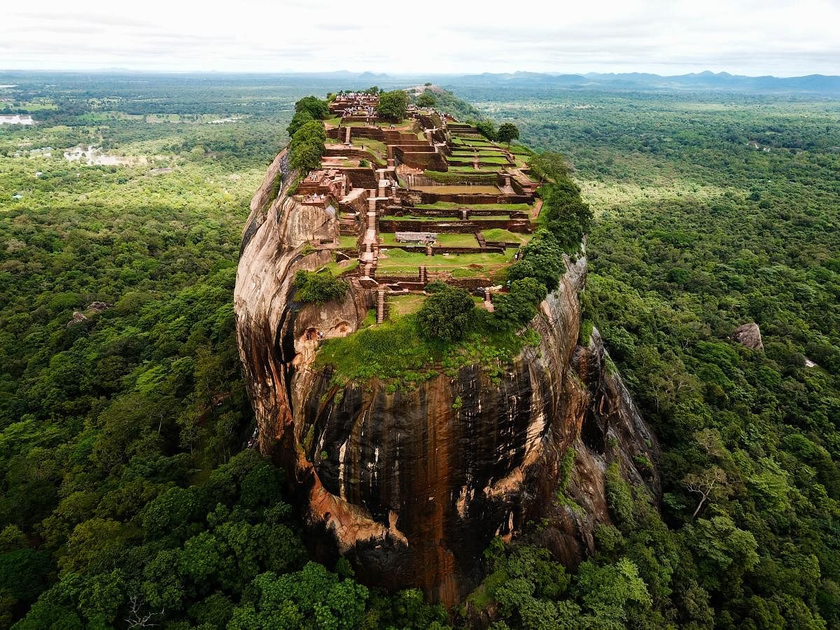 Sigiriya Rock. PHOTO COURTESY UNSPLASH