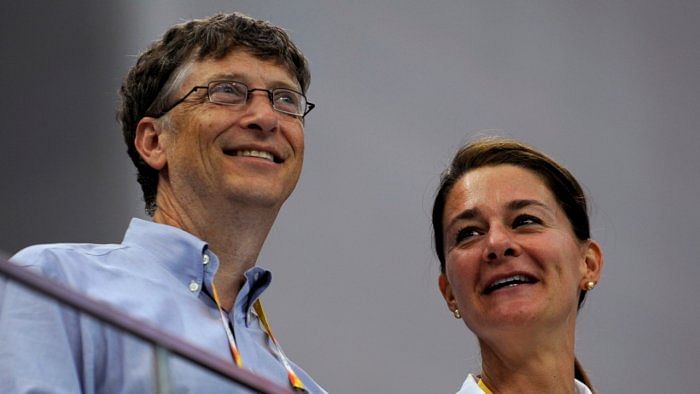 Bill Gates and Melinda French. Credit: Reuters File Photo