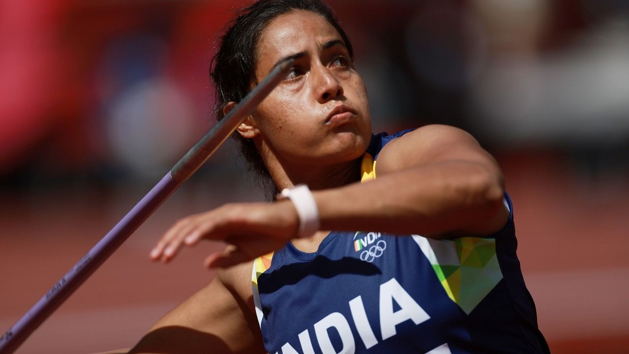 Annu Rani of India in action. Credit: Reuters Photo