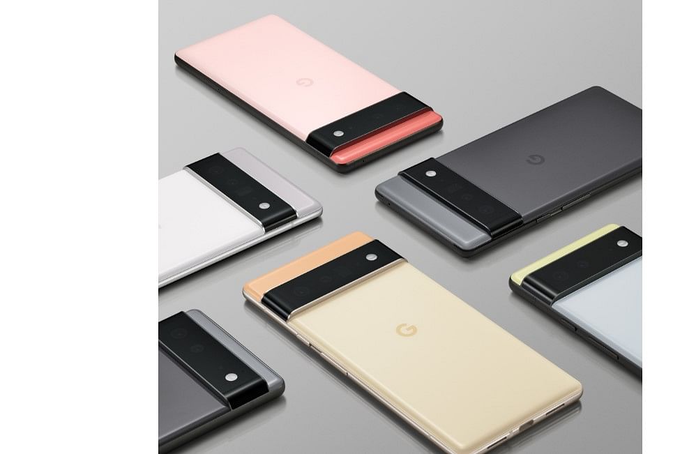 The new Pixel 6, 6 Pro series models will be launched in October. Credit: Google