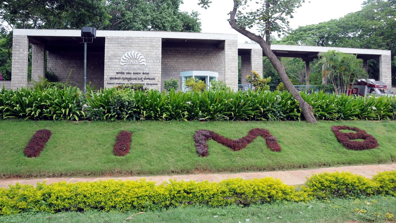 Indian Institute of Management in Bangalore. Credit: DH File Photo