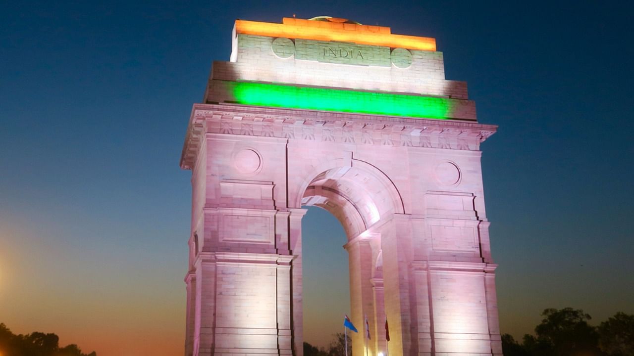 A view of the India Gate. Credit: iStock Photo