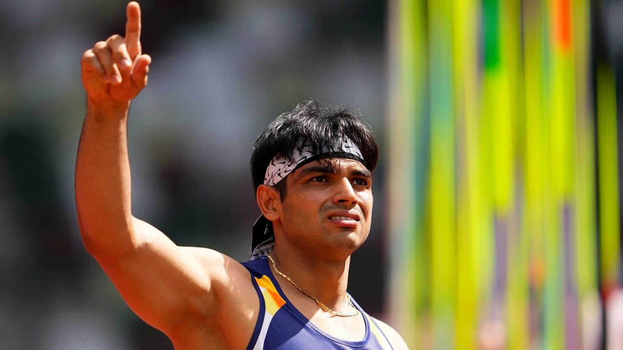 Javelin thrower Neeraj Chopra. Credit: Reuters Photo