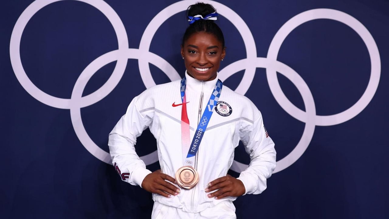 Simone Biles. Credit: Reuters photo