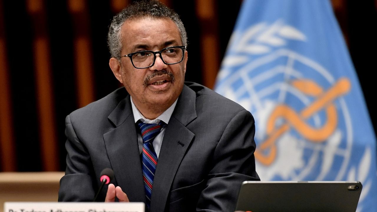 World Health Organization chief Tedros Adhanom Ghebreyesus. Credit: Reuters Photo