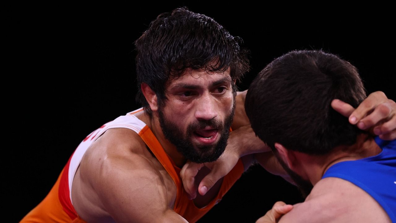 Indian wrestler Ravi Kumar Dahiya. Credit: Reuters Photo