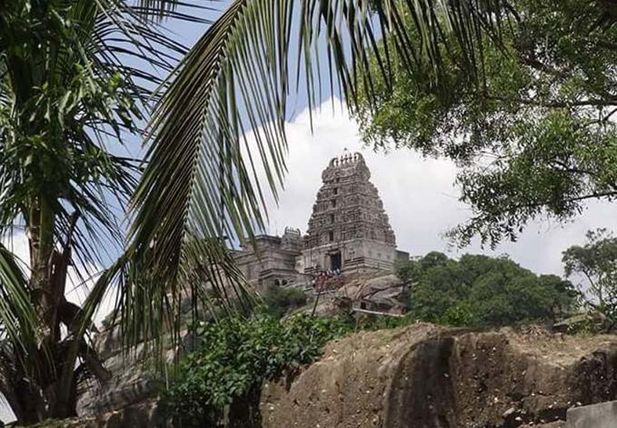 Yoganarasimhaswamy temple in Melkote. Credit: DH File Photo