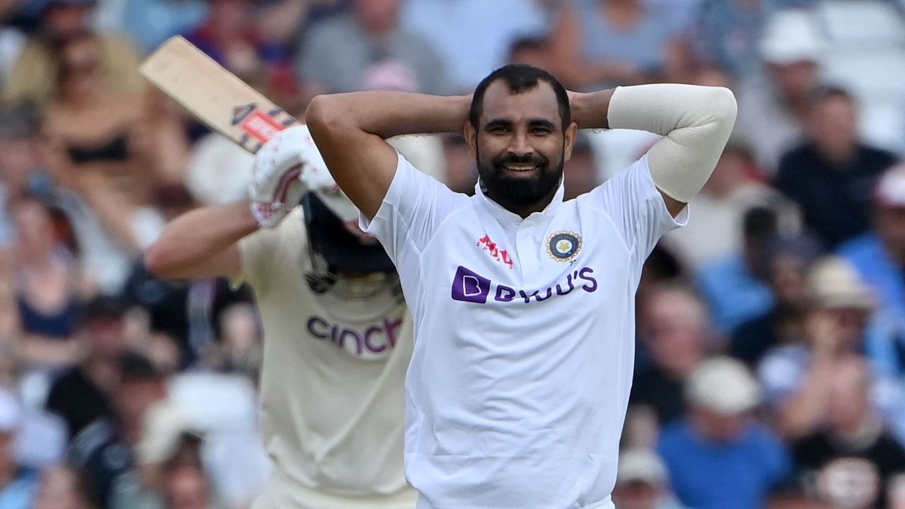 India pacer Mohammed Shami. Credit: AFP Photo