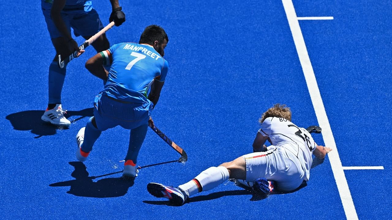Punjab had eight players, including skipper Manpreet Singh, in the Indian men's hockey team. Credit: AFP Photo