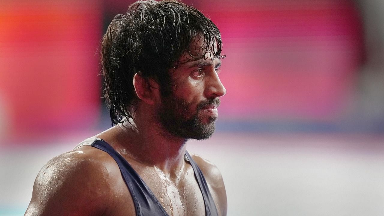 Indian wrestler Bajrang Punia. Credit: PTI Photo