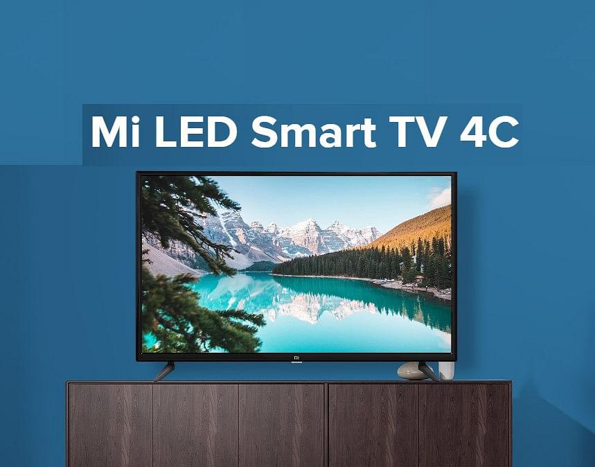 The new Mi LED Smart TV 4C. Credit: Xiaomi