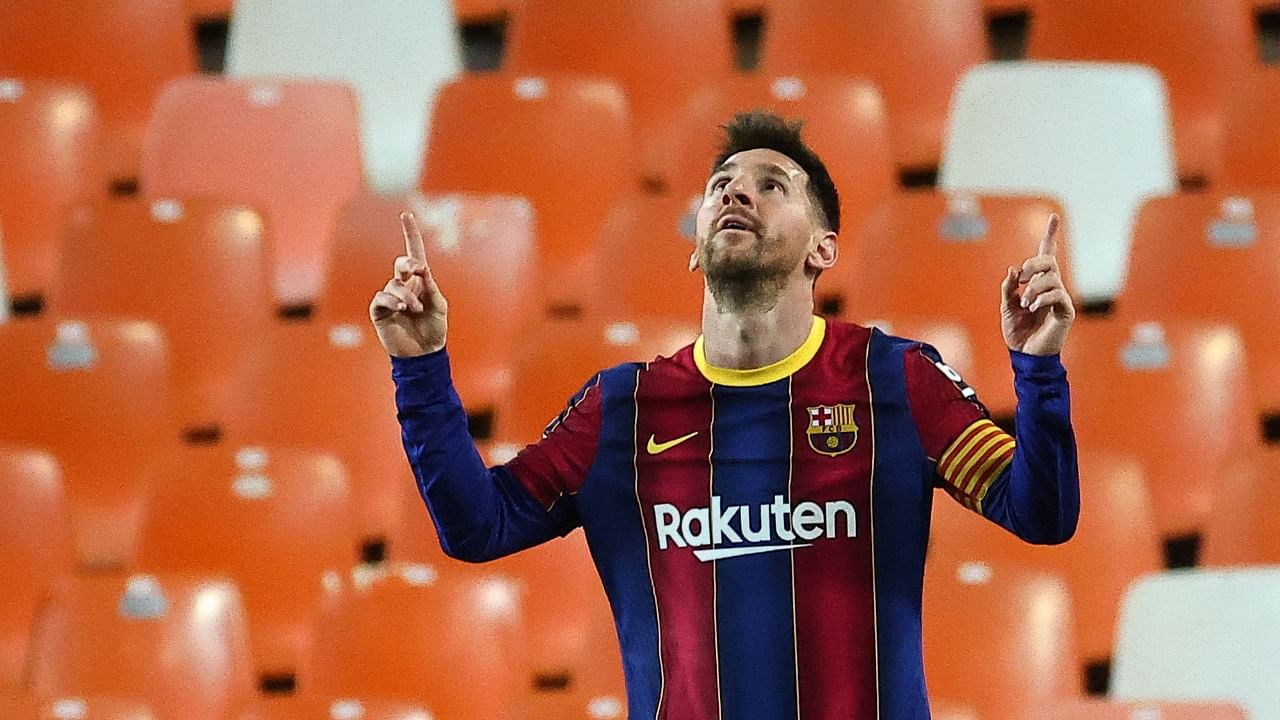Lionel Messi. Credit: AFP file photo