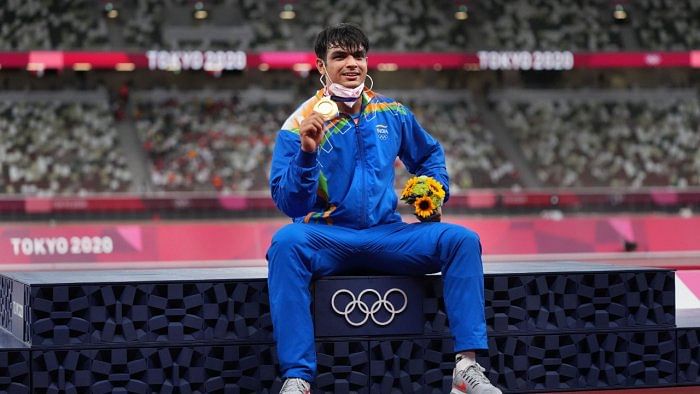 Chopra on Saturday became only the second Indian to win an individual gold in the Olympics. Credit: PTI Photo