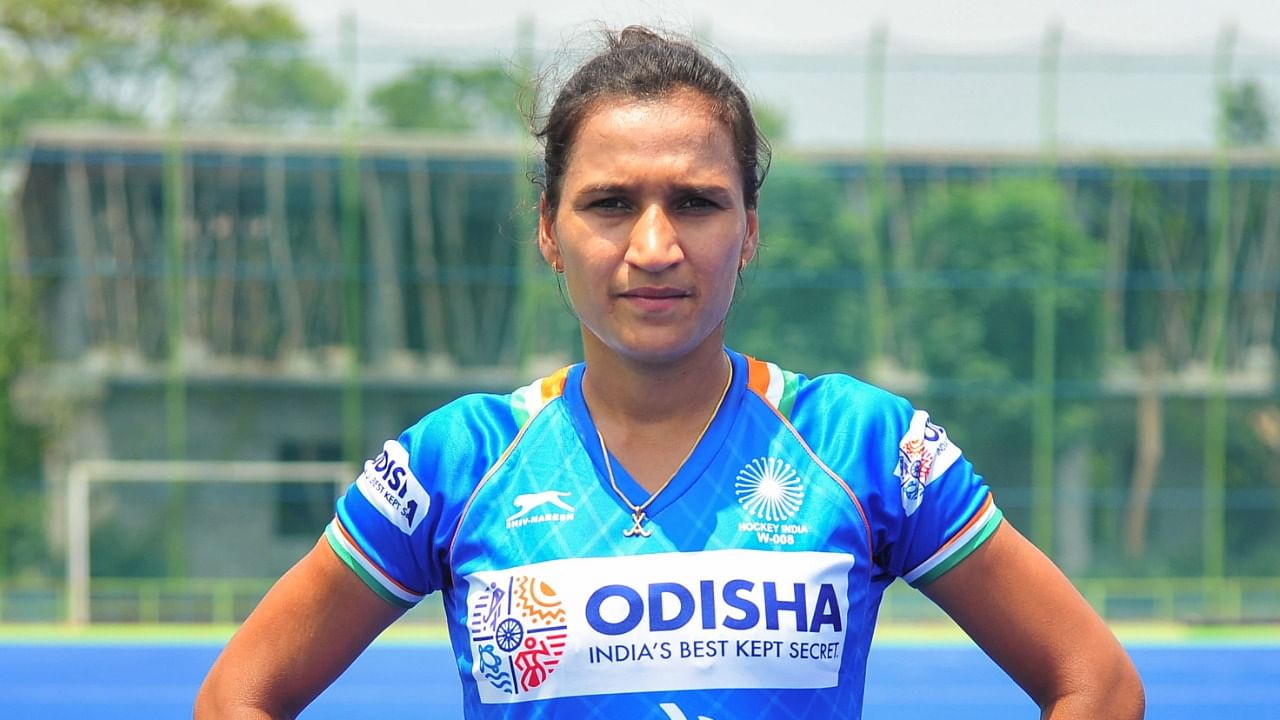 Indian women's hockey team skipper Rani Rampal. Credit: PTI File Photo