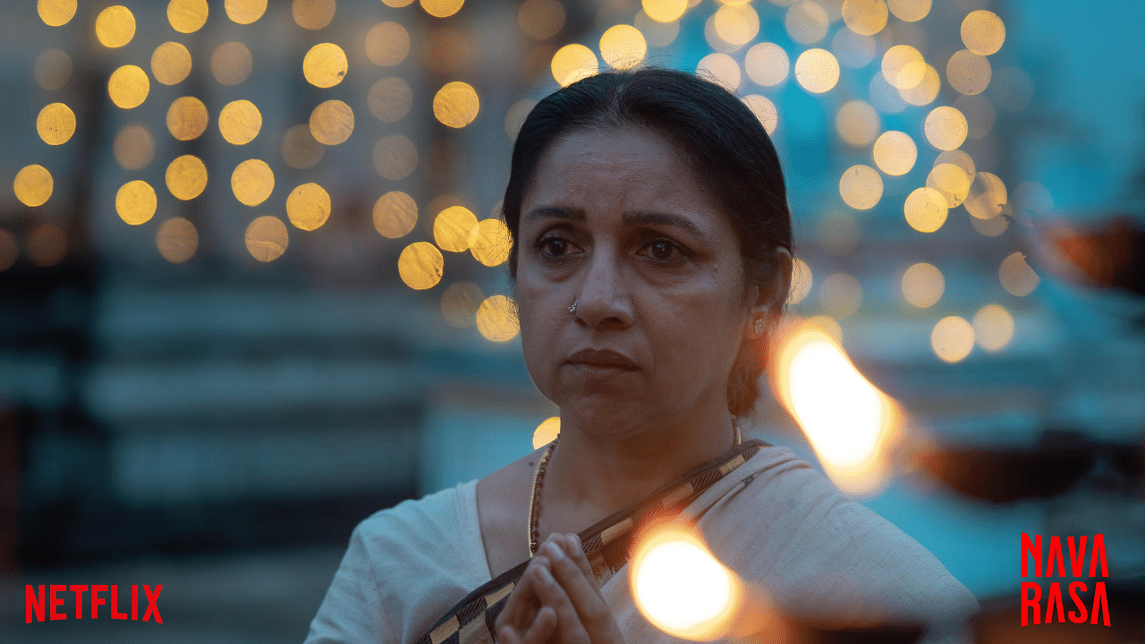 Actor Revathi in a still from 'Edhiri'. Credit: Netflix