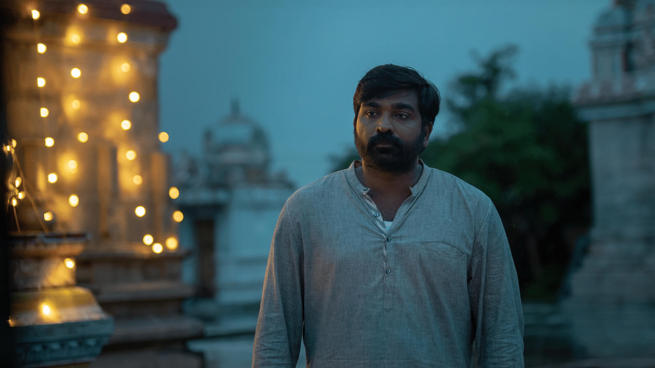 Actor Vijay Sethupathi in a still from 'Navarasa'. Credit: Netflix