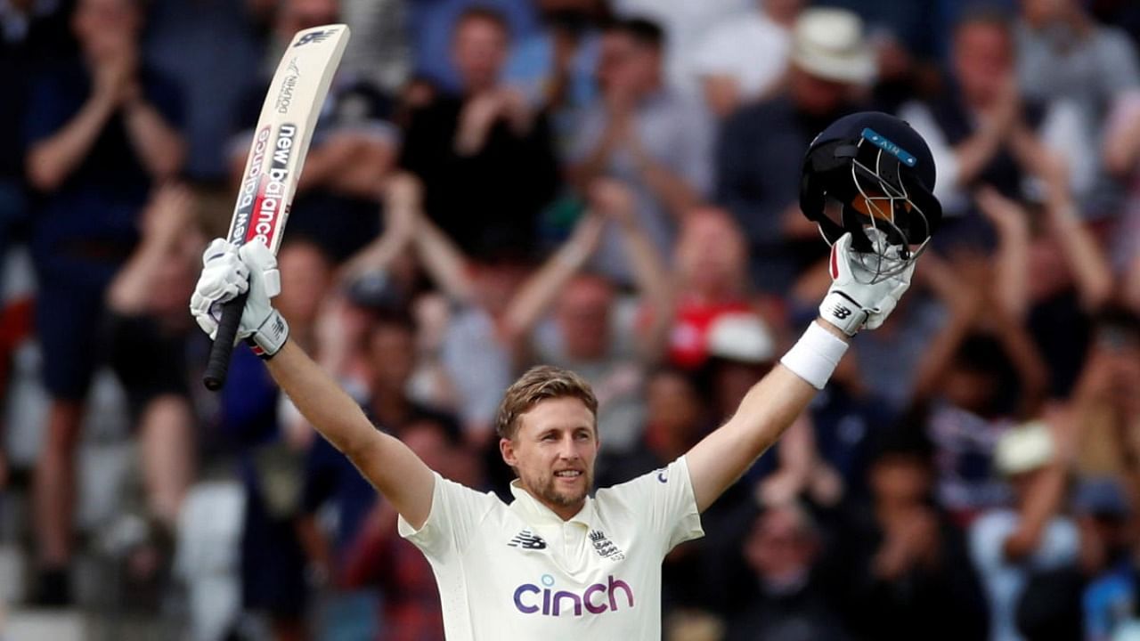 Root came up with a masterful 109 to help England put up a much-improved batting show in their second innings. Credit: Reuters Photo