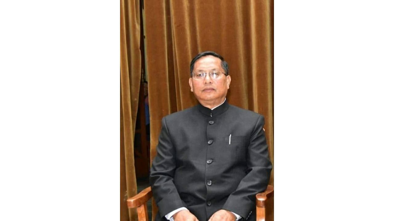 S Ibocha Singh, Manipur State Information Commissioner, who died on Sunday due to Covid-19. Credit: Manipur State Information Commission