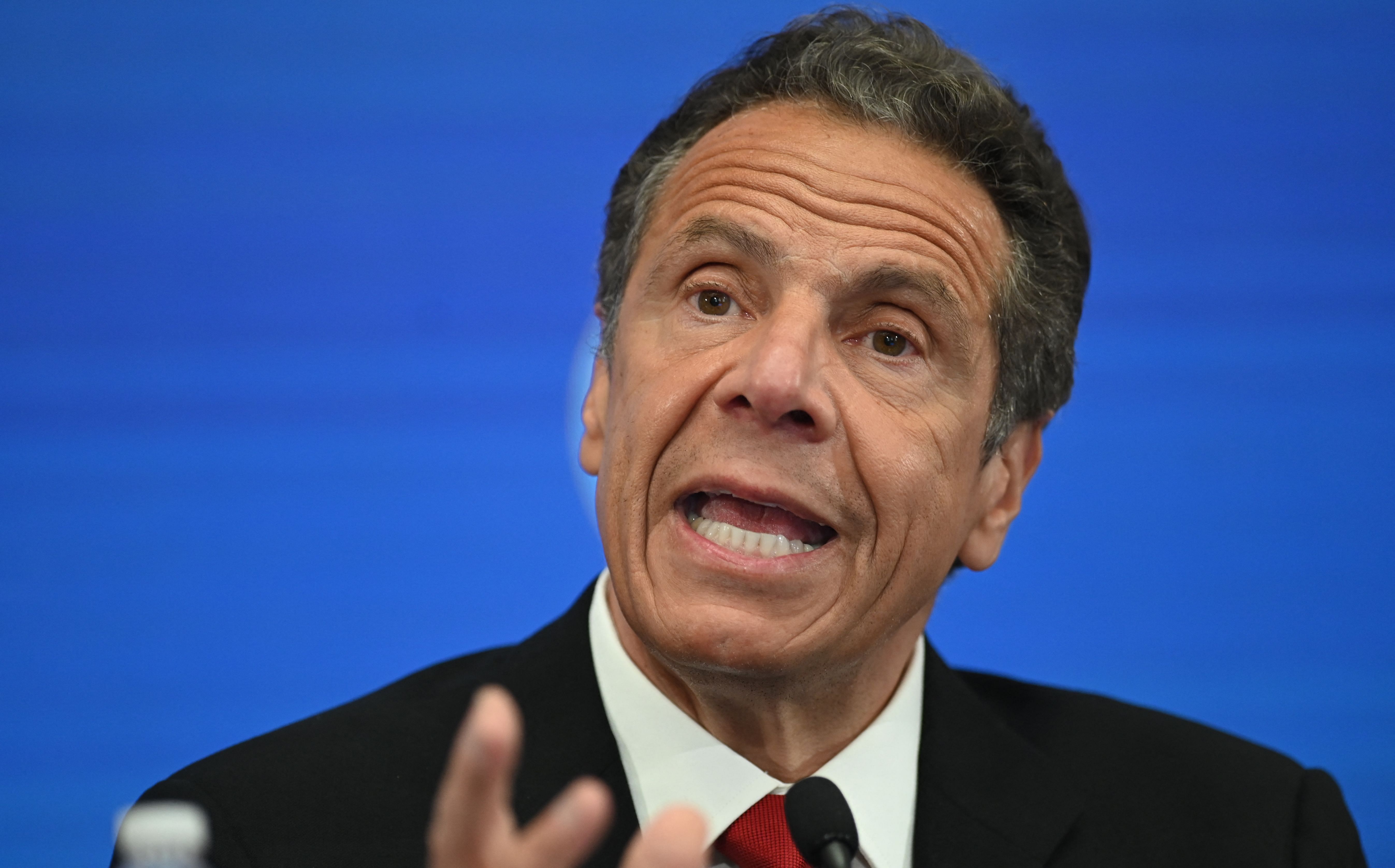 New York Governor Andrew Cuomo. Credit: AFP Photo